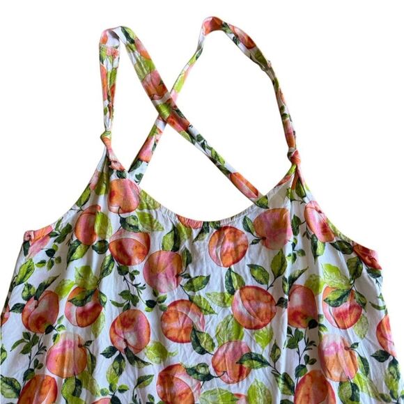 BCBG Paris Peach in Paradise All Occasion Rayon Cover-Up Dress Size Small - Picture 5 of 11